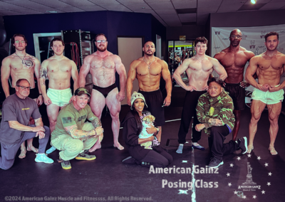 Fall 2024 Bodybuilding Posing Class