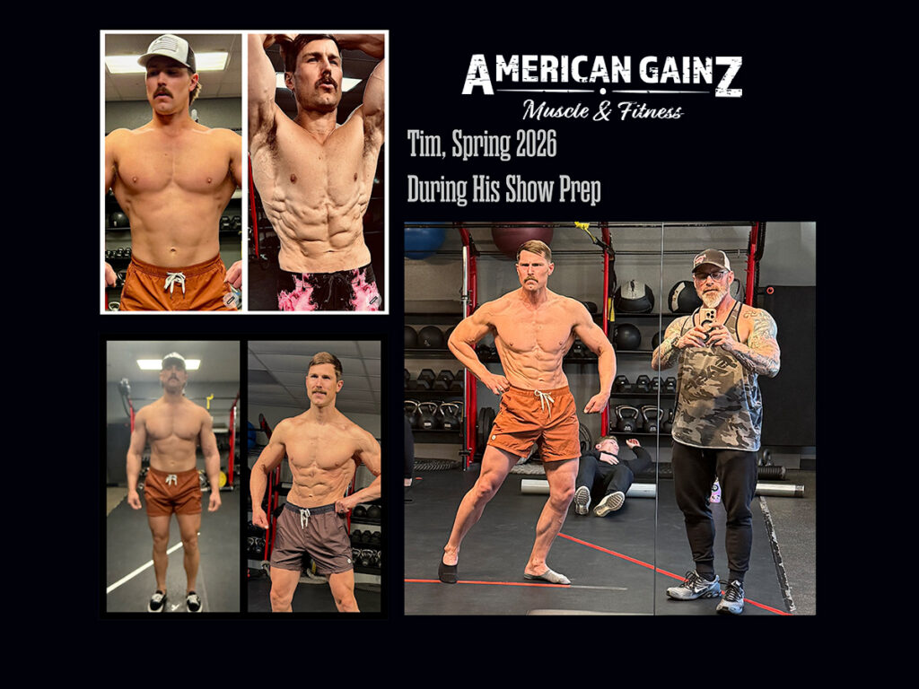 Tim Spring 2026 During his bodybuilding show prep